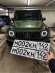 Красивый гос номер М002КН 142