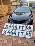 Красивый гос номер Х444ТТ 66