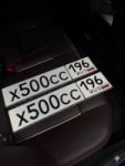 Красивый гос номер Х500СС 196