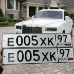 Красивый гос номер Е005ХК 97